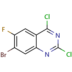 7-bromo-2,4-dichloro-6-fluoro-quinazolineͼƬ