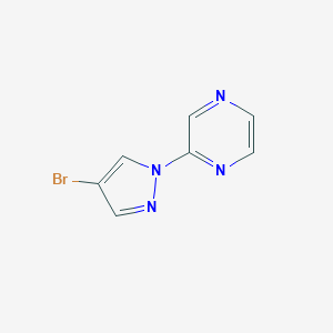 2-(4-bromo-1H-pyrazol-1-yl)pyrazineͼƬ