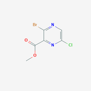 Methyl3-bromo-6-chloropyrazine-2-carboxylateͼƬ