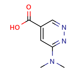 6-(dimethylamino)pyridazine-4-carboxylicacidͼƬ