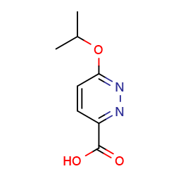 6-(propan-2-yloxy)pyridazine-3-carboxylicacidͼƬ