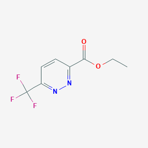ethyl6-(trifluoromethyl)pyridazine-3-carboxylateͼƬ