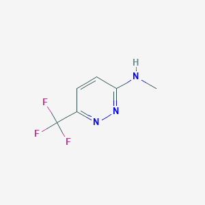 N-methyl-6-(trifluoromethyl)pyridazin-3-amineͼƬ