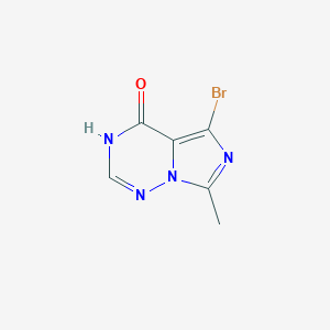 5-bromo-7-methyl-3H,4H-imidazo[4,3-f][1,2,4]triazin-4-oneͼƬ