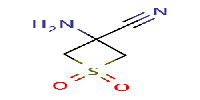 3-amino-1,1-dioxo-thietane-3-carbonitrileͼƬ