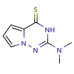 2-(dimethylamino)-3H,4H-pyrrolo[2,1-f][1,2,4]triazine-4-thioneͼƬ