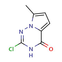 2-chloro-7-methyl-3H,4H-pyrrolo[2,1-f][1,2,4]triazin-4-oneͼƬ