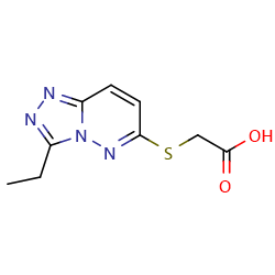 2-({3-ethyl-[1,2,4]triazolo[4,3-b]pyridazin-6-yl}sulfanyl)aceticacidͼƬ