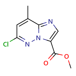 methyl6-chloro-8-methylimidazo[1,2-b]pyridazine-3-carboxylateͼƬ