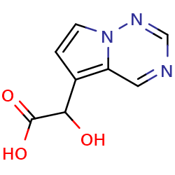 2-hydroxy-2-{pyrrolo[2,1-f][1,2,4]triazin-5-yl}aceticacidͼƬ