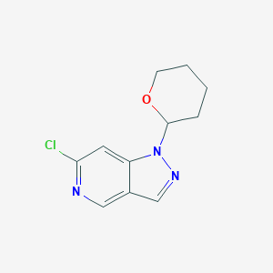 6-chloro-1-tetrahydropyran-2-yl-pyrazolo[4,3-c]pyridineͼƬ