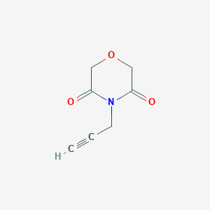 4-(prop-2-yn-1-yl)morpholine-3,5-dioneͼƬ