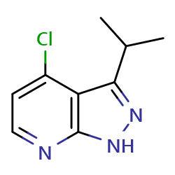 4-chloro-3-(propan-2-yl)-1H-pyrazolo[3,4-b]pyridineͼƬ