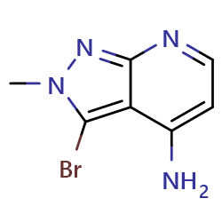 3-bromo-2-methyl-2H-pyrazolo[3,4-b]pyridin-4-amineͼƬ