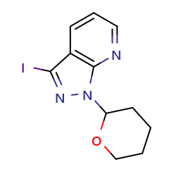 3-iodo-1-(oxan-2-yl)-1H-pyrazolo[3,4-b]pyridineͼƬ