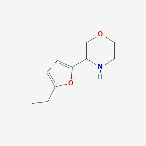 3-(5-ethylfuran-2-yl)morpholineͼƬ