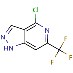 4-chloro-6-(trifluoromethyl)-1H-pyrazolo[4,3-c]pyridineͼƬ