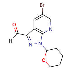 5-bromo-1-(oxan-2-yl)-1H-pyrazolo[3,4-b]pyridine-3-carbaldehydeͼƬ