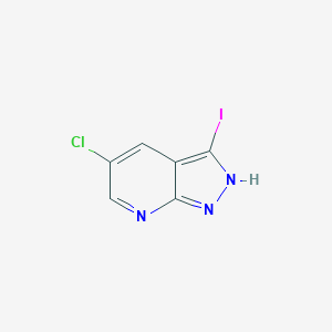 5-chloro-3-iodo-1H-pyrazolo[3,4-b]pyridineͼƬ