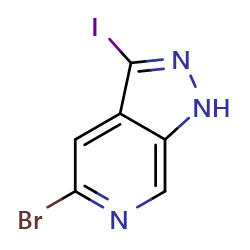 5-bromo-3-iodo-1H-pyrazolo[3,4-c]pyridineͼƬ