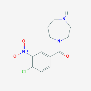 1-(4-chloro-3-nitrobenzoyl)-1,4-diazepaneͼƬ