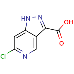 6-chloro-1H-pyrazolo[4,3-c]pyridine-3-carboxylicacidͼƬ