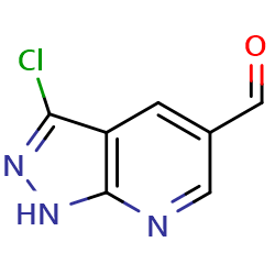 3-chloro-1H-pyrazolo[3,4-b]pyridine-5-carbaldehydeͼƬ