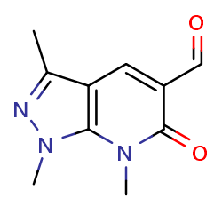 1,3,7-trimethyl-6-oxo-1H,6H,7H-pyrazolo[3,4-b]pyridine-5-carbaldehydeͼƬ