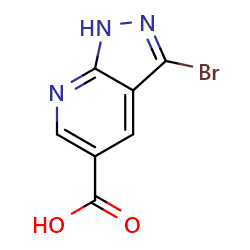 3-bromo-1H-pyrazolo[3,4-b]pyridine-5-carboxylicacidͼƬ
