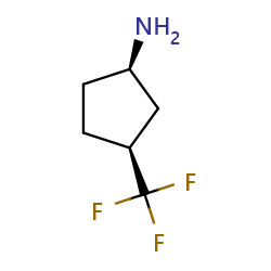 (1R,3S)-3-(trifluoromethyl)cyclopentan-1-amineͼƬ