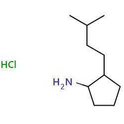2-(3-methylbutyl)cyclopentan-1-aminehydrochlorideͼƬ