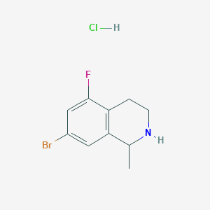 7-Bromo-5-Fluoro-1-Methyl-1,2,3,4-Tetrahydro-Isoquinoline HydrochlorideͼƬ
