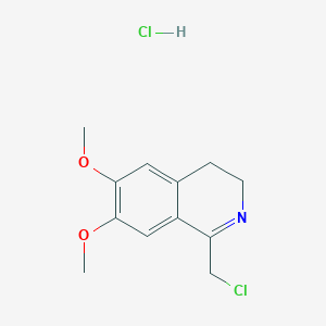 1-(chloromethyl)-6,7-dimethoxy-3,4-dihydroisoquinoline hydrochlorideͼƬ