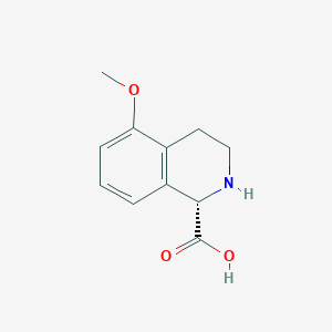 (1S)-5-methoxy-1,2,3,4-tetrahydroisoquinoline-1-carboxylic acidͼƬ