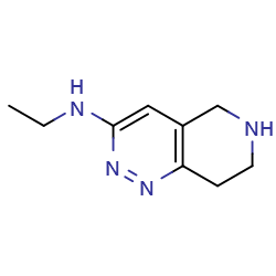 N-ethyl-5H,6H,7H,8H-pyrido[4,3-c]pyridazin-3-amineͼƬ