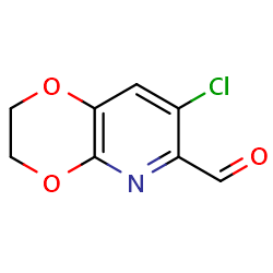 7-chloro-2H,3H-[1,4]dioxino[2,3-b]pyridine-6-carbaldehydeͼƬ