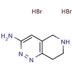 5H,6H,7H,8H-pyrido[4,3-c]pyridazin-3-aminedihydrobromideͼƬ