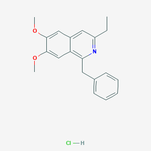 1-benzyl-3-ethyl-6,7-dimethoxyisoquinoline hydrochlorideͼƬ