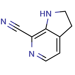 1H,2H,3H-pyrrolo[2,3-c]pyridine-7-carbonitrileͼƬ