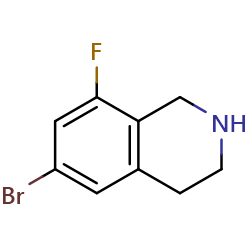 6-bromo-8-fluoro-1,2,3,4-tetrahydroisoquinolineͼƬ