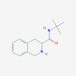 N-(tert-butyl)-1,2,3,4-tetrahydroisoquinoline-3-carboxamideͼƬ