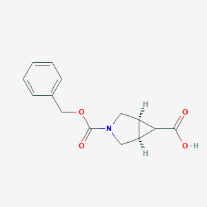 exo-3-[(benzyloxy)carbonyl]-3-azabicyclo[3,1,0]hexane-6-carboxylicacidͼƬ