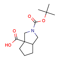 2-[(tert-butoxy)carbonyl]-octahydrocyclopenta[c]pyrrole-3a-carboxylicacidͼƬ