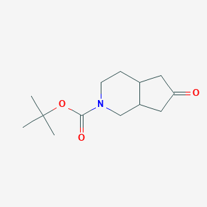 tert-butyl(4aR,7aS)-rel-6-oxo-octahydro-1H-cyclopenta[c]pyridine-2-carboxylateͼƬ