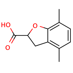 4,7-dimethyl-2,3-dihydro-1-benzofuran-2-carboxylicacidͼƬ