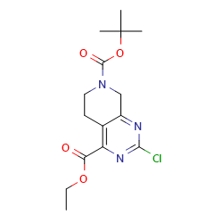 7-tert-butyl4-ethyl2-chloro-5H,6H,7H,8H-pyrido[3,4-d]pyrimidine-4,7-dicarboxylateͼƬ
