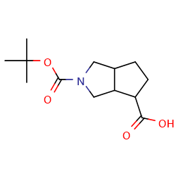 2-[(tert-butoxy)carbonyl]-octahydrocyclopenta[c]pyrrole-4-carboxylicacidͼƬ