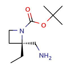 (S)-Tert-Butyl2-(aminomethyl)-2-ethylazetidine-1-carboxylateͼƬ