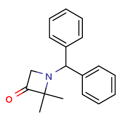 1-Benzhydryl-2,2-dimethylazetidin-3-oneͼƬ