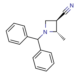 (2S,3R)-1-Benzhydryl-2-methylazetidine-3-carbonitrileͼƬ